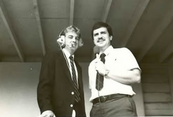 Johnny Wharff And Dick Long Circa 1985
